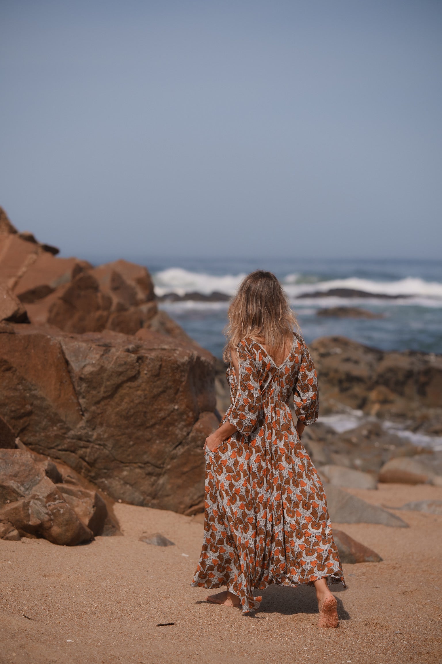 Vestido Castanho