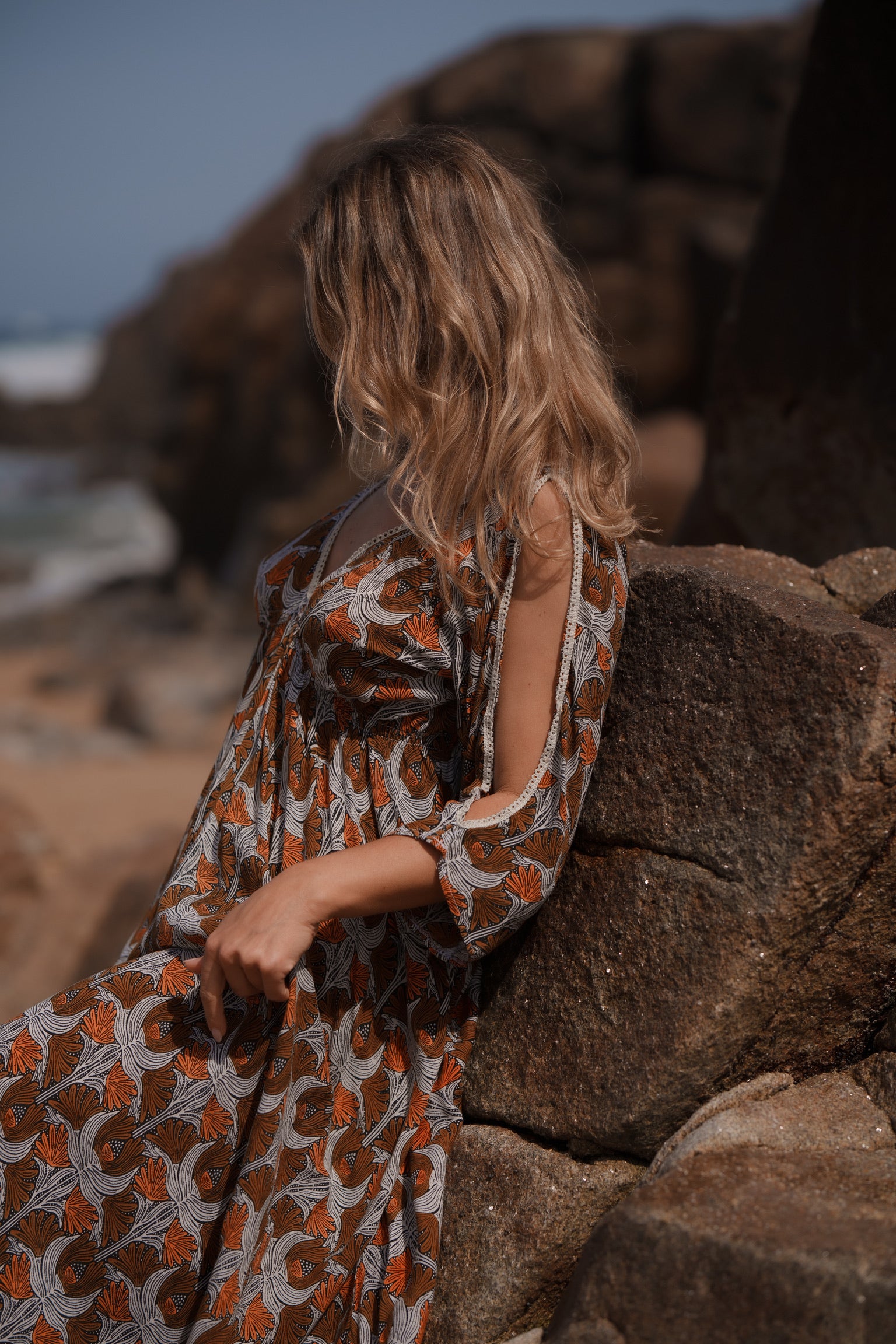 Vestido Castanho